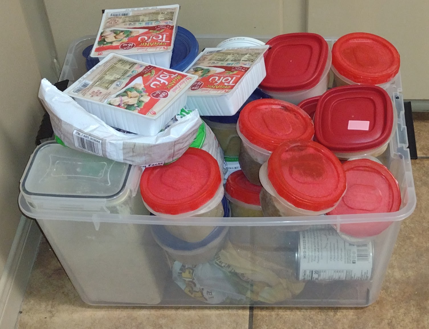 Items remaining at week 3